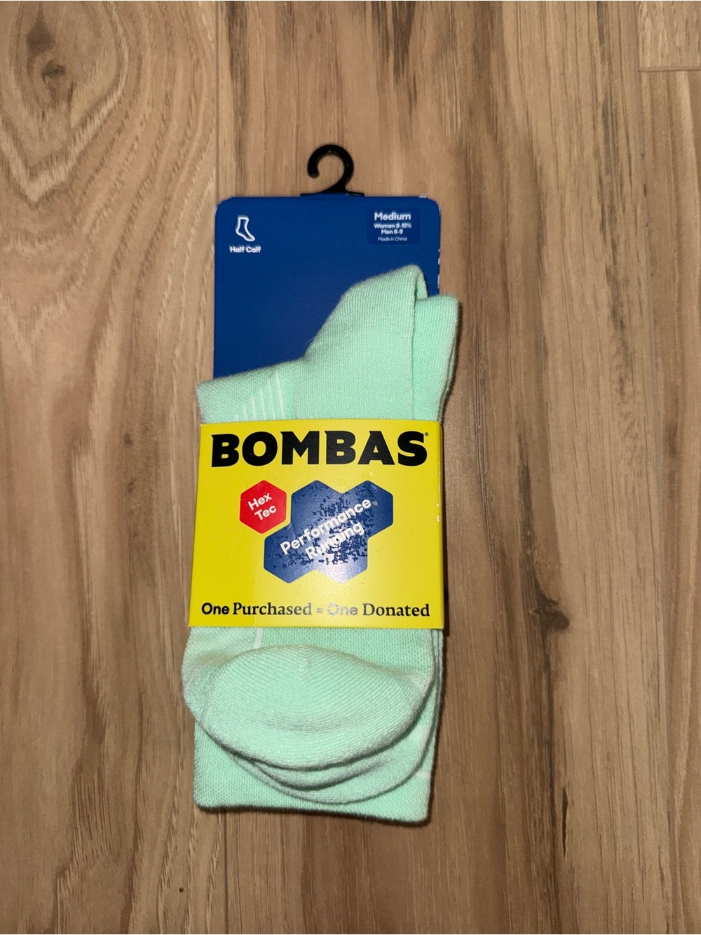 BOMBAS Hex Tec Performance Half Calf Socks Women's Medium